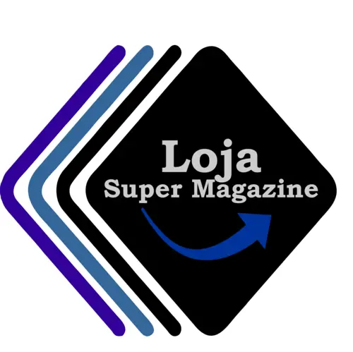 Visual da Loja Super Magazine com destaque para produtos e promoções exibido no site da Viamix Rádio Web