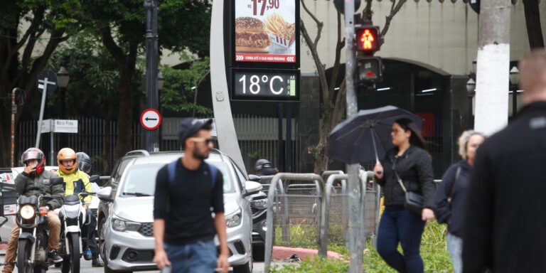 À exceção da região Sul, clima será mais ameno nesta semana