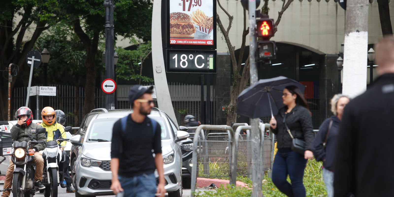 À exceção da região Sul, clima será mais ameno nesta semana