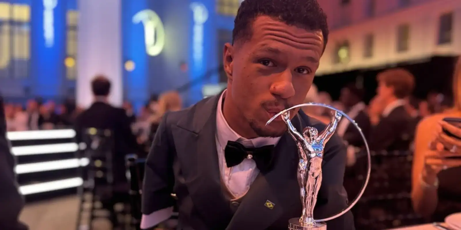 Gabriel Araújo conquista Laureus, maior premiação do esporte mundial