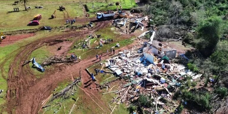 Brasil registra 81 tornados e pode bater recorde até o fim do ano